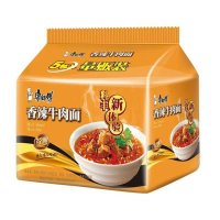 康师傅香辣牛肉五连包101g*5