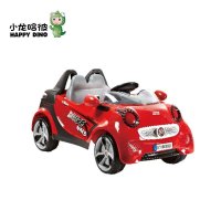 小龙哈彼(Happy dino)3D炫彩仿真smart儿童摇控电动车 LW888Q-A