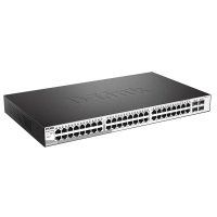 友讯(D-Link)DGS-1210-52 48口全千兆二层管理智能交换机 4口独立SFP光口支持VLAN