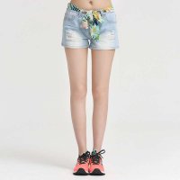 女牛仔短裤N5IO46524