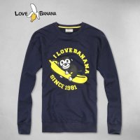 LOVE BANANA 秋季男女同款水洗舒适套头卫衣51029
