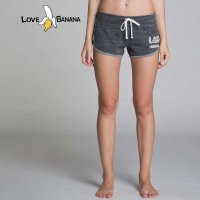 LOVE BANANA 夏装女士水洗磨毛短裤热裤48131