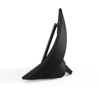 RSR DS675苹果音响iphone6/plus/5s ipad/air 2 充电底座迷你组合音响低音炮蓝牙音箱(黑色