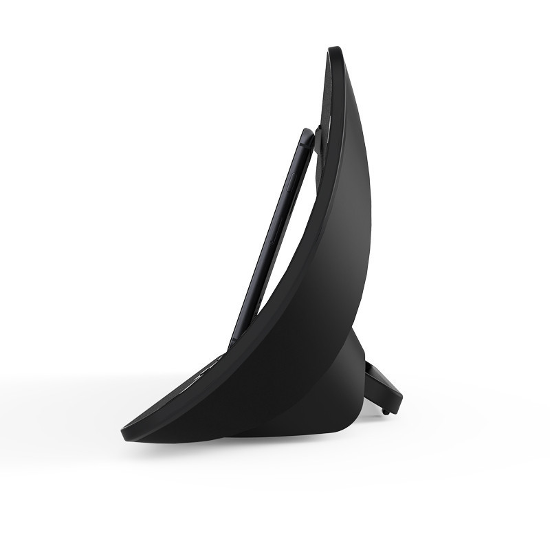 RSR DS675苹果音响iphone6/plus/5s ipad/air 2 充电底座迷你组合音响低音炮蓝牙音箱(黑色