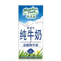 新西兰原装进口纽麦福/Meadow Fresh全脂纯牛奶1L/盒