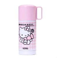 膳魔师高真空不锈钢保温杯/杯盖可当水杯/宝宝杯/学生杯/出游杯 HelloKitty FEJ-351(PK)