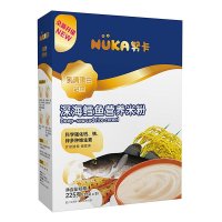 努卡（NUKA）深海鳕鱼营养米粉25g×9袋