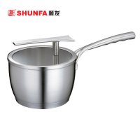 顺发名门二代单柄奶锅16cm