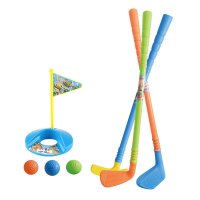 布鲁精灵高尔夫玩具球杆套装 户外室内球类运动 儿童男孩仿真高尔夫球玩具