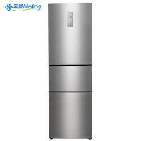 美菱冰箱BCD-218ZIP3CK 218升变频云智能三门冰箱（钛钢）（苏宁云居APP控制）