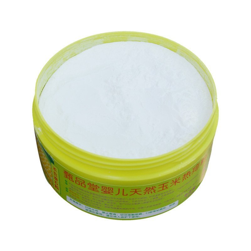甄品堂(zenpinta)婴儿天然玉米热痱粉 140g(带粉扑)