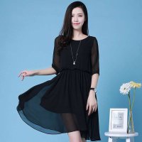 麦诺伊飘逸雪纺连衣裙MIEMAG274