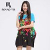 千路欧美大牌正品宽松高档女装印花桑蚕丝真丝连衣裙3245143730