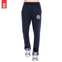 IZOD男士夏季青春蓝色青年运动卫裤宽松薄款时尚休闲长休闲裤 海军蓝1114465300627