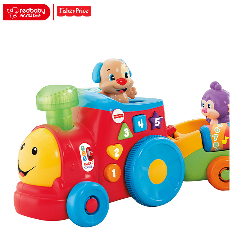 [苏宁自营]Fisher Price 费雪智玩学习小火车(英语)BHC29