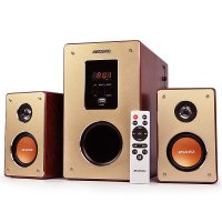 山水/Sansui GS-6000(81C)蓝牙多媒体音箱全木质多功能低音炮笔记本台式电脑K歌音响红柚木即插