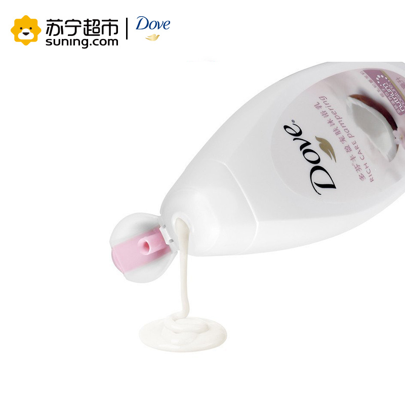 多芬(Dove)沐浴露 丰盈宠肤沐浴乳椰乳和蔓茉莉190ml[联合利华]