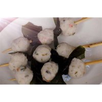 蟹肉海苔丸