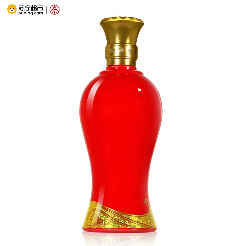 五粮液出品 万事如意 中国福 52度 浓香型白酒 500ml 单瓶装