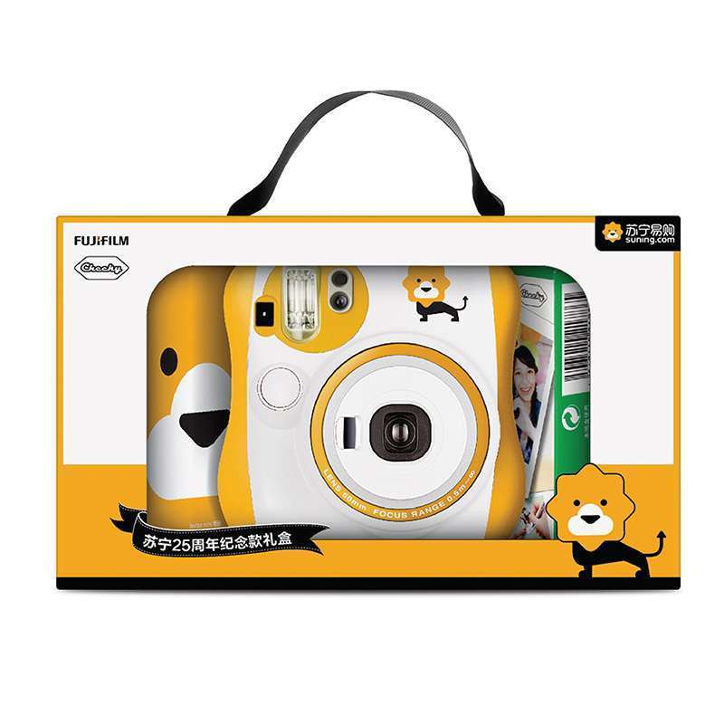 富士(FUJIFILM)趣奇(checky)instax mini25相机 小狮子礼盒版