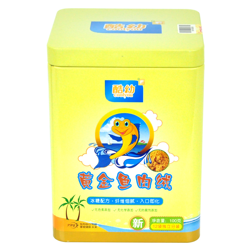 酷幼 黄金鱼肉绒 100g/罐