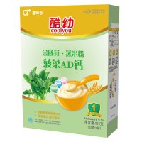 酷幼 金胚芽·蒸米粉(菠菜AD钙)一段 225g