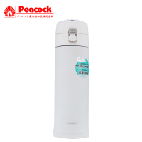 日本孔雀(Peacock)车载水杯不锈钢真空保温杯壶AML-50(W)开车喝水杯子礼品杯茶杯白色500毫升