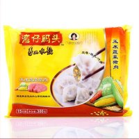 湾仔码头 玉米蔬菜猪肉水饺300g