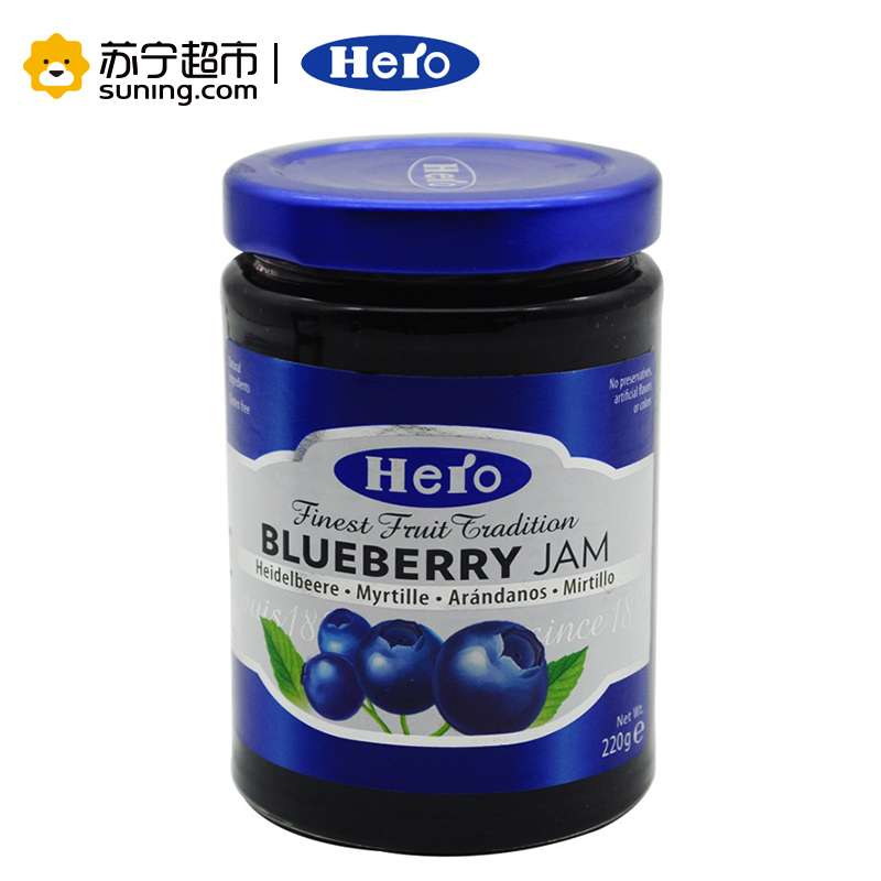 英雄（HERO）蓝莓果酱（220g装）