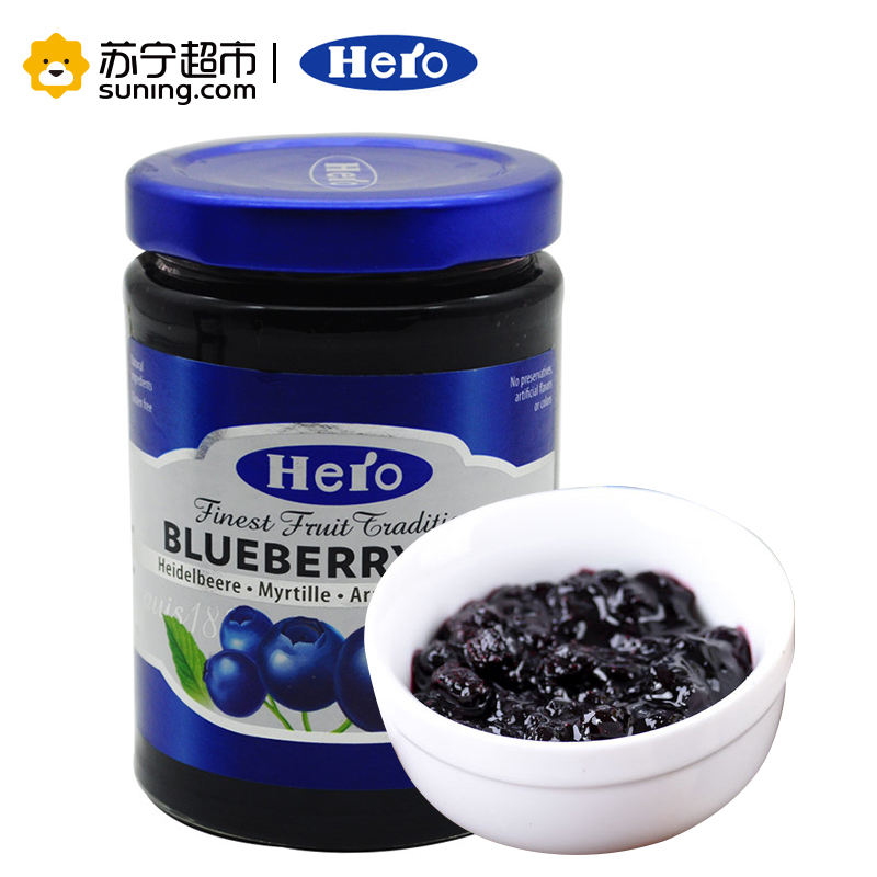 英雄（HERO）蓝莓果酱（220g装）