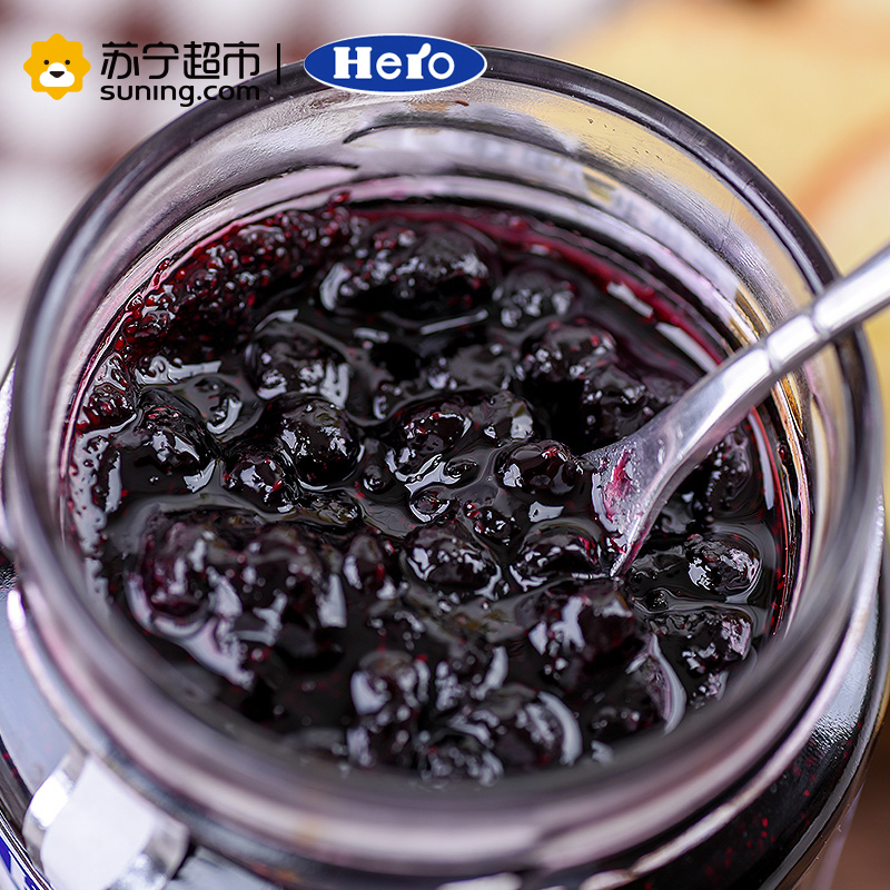 英雄（HERO）蓝莓果酱（220g装）