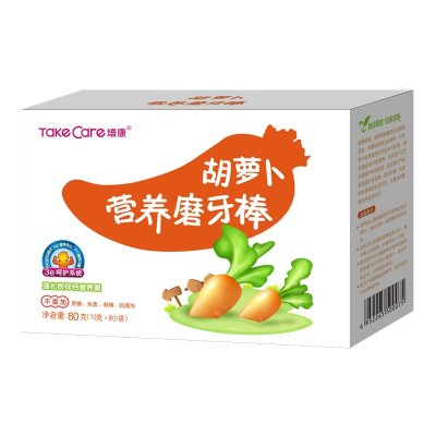 培康(TakeCare) 胡萝卜营养磨牙棒 80g