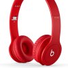 Beats Solo HD重低音头戴式监听耳机 红色