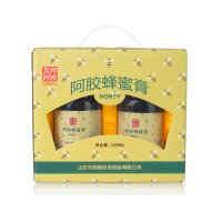 [苏宁自营]东阿阿胶阿胶蜂蜜膏2瓶*550g礼盒装