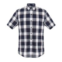 香港鳄鱼恤男装AS55106男士休闲短袖衬衫
