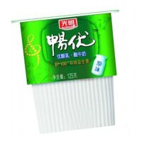 光明畅优125g香蕉酸奶