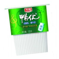 光明畅优125g无庶糖酸奶