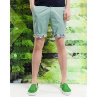 贝纳·川114233043夏季新款休闲裤男中裤韩版修身