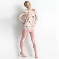 纤丝鸟家居套装（全棉毛圈小兔子）14044