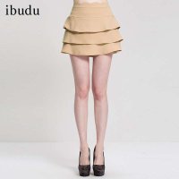 伊布都ibudu红灰短裙Y3307070K8