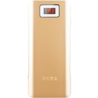 月光宝盒 PB12 双USB 12000毫安聚合物 移动电源、充电宝 金色