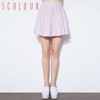 三彩浅紫短裙S143021Q20