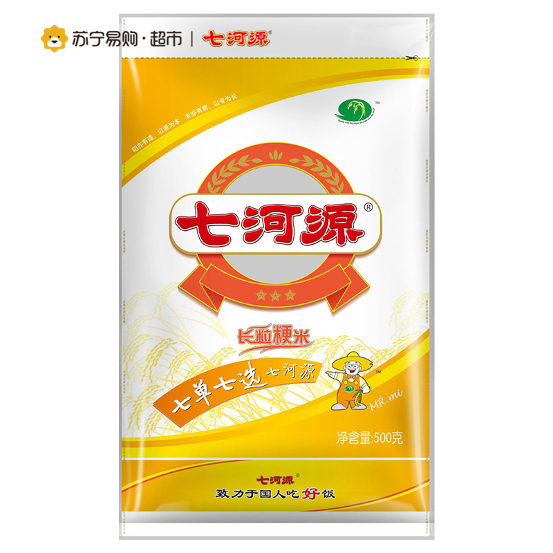七河源 长粒粳米 500g