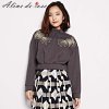 alinederose灰色卫衣A442058Z00