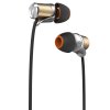 TiinLab耳一号 TT231金属重低音HIFI 入耳式线控耳机[香槟金]