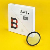 B.way英国兰道铜圈超薄高清防水镀膜UV滤镜 MCUV 62mm