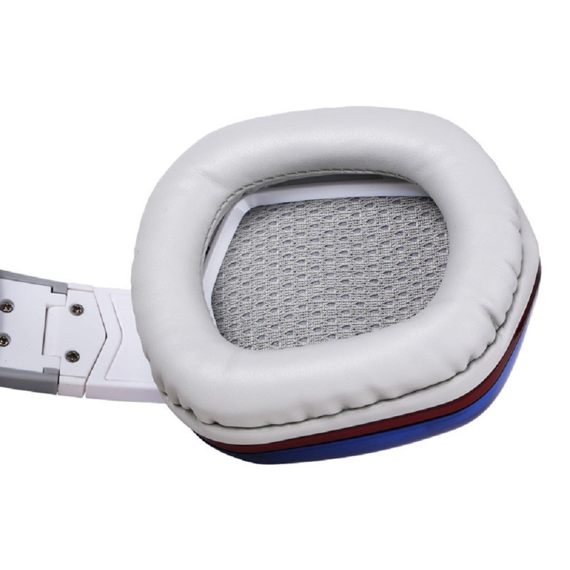 硕美科(SOMIC) G909蓝晶版 7.1声效游戏耳机 头戴式电脑耳麦 蓝色