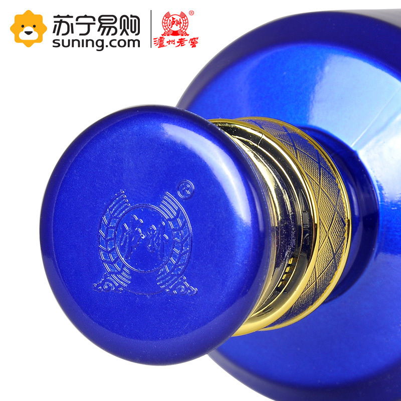 泸州老窖 泸州原浆蓝色8 52度 500ml 浓香型白酒 单瓶装