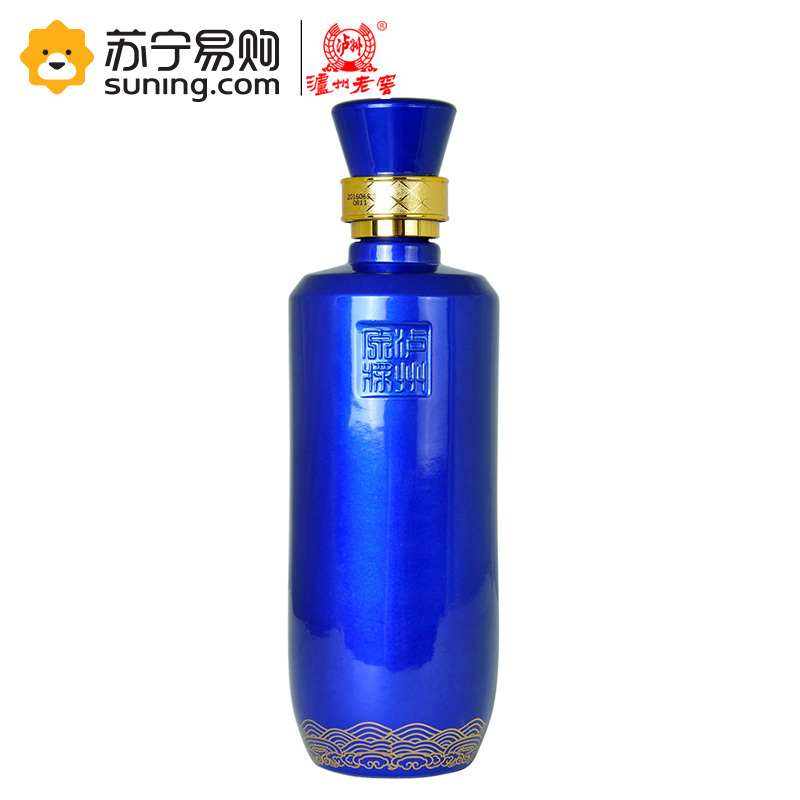泸州老窖 泸州原浆蓝色8 52度 500ml 浓香型白酒 单瓶装