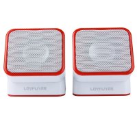 乐放(LOYFUN) LF-809S (多功能变型音箱)笔记本多媒体低音炮/(线控)兼容手机\平板多媒体音箱(红色)